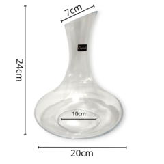 decantador de vino Vidrio Catbelle 1,6litros bazar - comprar online
