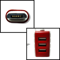 Cargador Inteligente Sunstech 3 Usb 3.1a - pachos