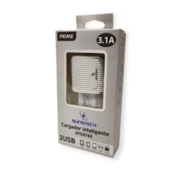 Cargador Inteligente V8 Sunstech 2 Usb 3.1a - tienda online
