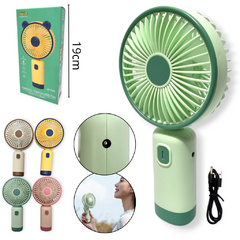 Ventilador De Mano Portatil Recargable Verano Regaleria