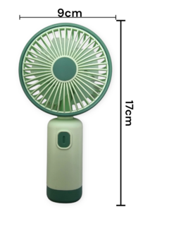 Ventilador De Mano Portatil Recargable Verano Regaleria - pachos