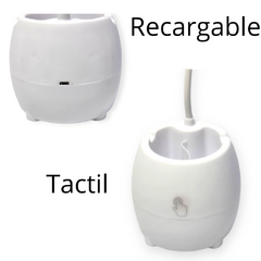 Lampara Velador Led Touch Inalambrico Recargable Usb en internet