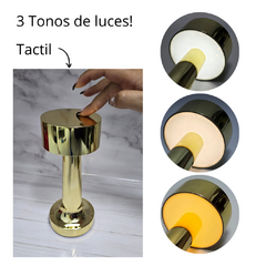 a Lámpara Velador led Táctil Mesa recargable Plastico Usb en internet