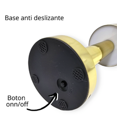 a Lámpara Velador led Táctil Mesa recargable Plastico Usb - pachos