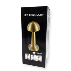 a Lámpara Velador led Táctil Mesa recargable Plastico Usb