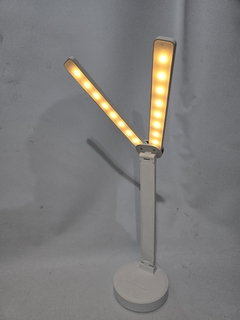 Lampara Velador Escritorio Led Doble Aspa Recargable Usb - comprar online