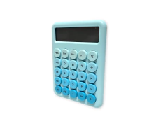 Imagen de Calculadora 12 Dígitos Clásica Colores Pasteles Degrade