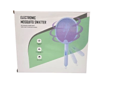 Raqueta Mata Mosquitos Moscas Insectos Recargable Plegable - Pachos