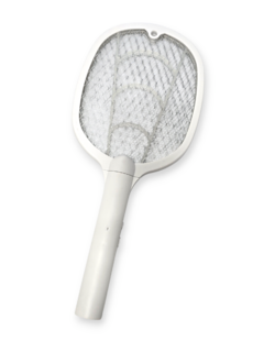 Mata Mosquitos Raqueta Moscas Insectos Con Base Recargable
