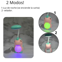 Velador Led Usb Mesa Diseño Escritorio infantil - pachos