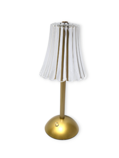 a Lámpara Velador Led Recargable Usb Cristal Táctil Moderno - tienda online