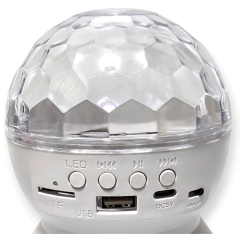 Proyector Parlante Luces Colores Usb Bluetooth Fiesta - tienda online