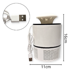 Lampara Mata Mosquito Succionador Repelente Usb - comprar online