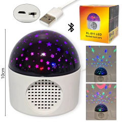 ELECTRONICA PROYECTOR REDONDO GALAXIA USB CON CONTROL 12CM - comprar online