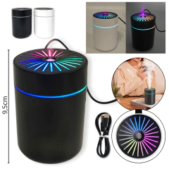 Humidificador Difusor Ultrasónico plastico con luz Aromático - comprar online