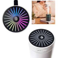 Humidificador Difusor Ultrasónico plastico con luz Aromático