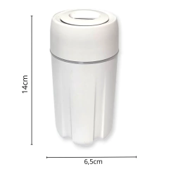 HUMIDIFICADOR PLASTICO CON LUZ 2 COLORES - tienda online