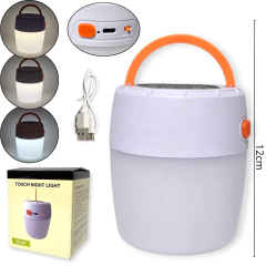 Farol recargable pastico Carga usb linterna mini camping - comprar online