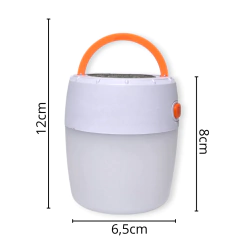 Farol recargable pastico Carga usb linterna mini camping en internet