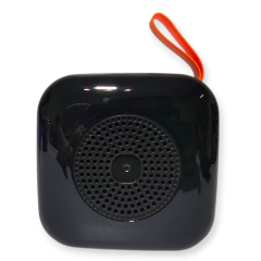 Imagen de ELECTRONICA ALTAVOZ BLUETOOTH CUADRADO PLASTICO CARGA USB LUZ