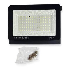 Reflector carga solar led blanca plastico portatil