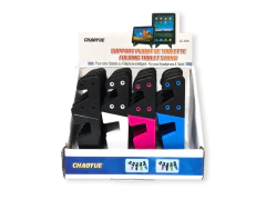 soporte para tablet celular x3 unidades plastico color - Pachos