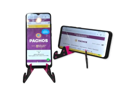 soporte para tablet celular x3 unidades plastico color - tienda online
