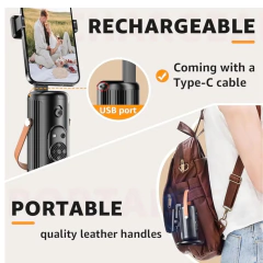 Imagen de soporte seguimiento facial inteligente 360° con control