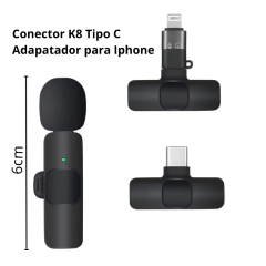 Microfono corbatero inalambrico interfaz apple android usb en internet