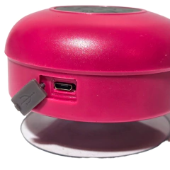 parlante portatil para ducha recargable resistente al agua - Pachos