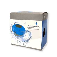 parlante portatil para ducha recargable resistente al agua - comprar online
