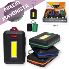 LLAVERO LINTERNA X 12 UNIDADES EN CAJA EXHIBIDORA A PILA - comprar online