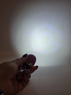 Linterna mini led llavero a pila luz blanca frio