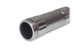 Imagen de Linterna X12 Unidades Metal Led A Pila Camping Pesca Portátil