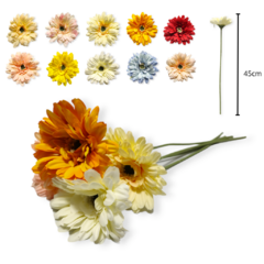 Ramo Flor Vara Silvestre Flores Artificial Deco Hogar