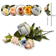 Ramo Rosas Artificiales vara flor flores