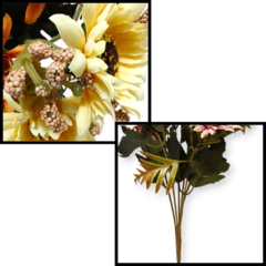 Ramo De Flores Silvestre flor rosas Artificiales - pachos