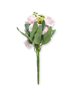Flor Artificial Ramo Rosas rositas varios colores tela - comprar online