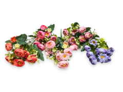 Flor Artificial En Ramo Flores Centro Mesa Deco - comprar online
