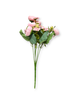 Flor Artificial En Ramo Flores Centro Mesa Deco - tienda online