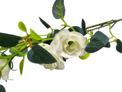 Vara flor Rosas Artificiales Ramo Flor Flores - Pachos