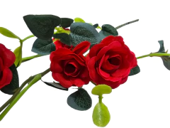 Imagen de Vara flor Rosas Artificiales Ramo Flor Flores