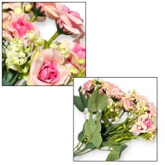 flor Ramo Rosas Decorativa Flores Artificial deco hogar - tienda online