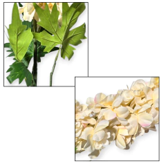 Imagen de Flor Ramo Vara Delphinium larga Flores Artificial Deco Hogar