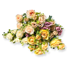 flor Ramo De Flores rosas Artificial deco hogar - Pachos