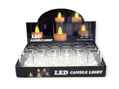 Imagen de Vela Led Velitas Cálidas Deco Pilas Souvenir plastico