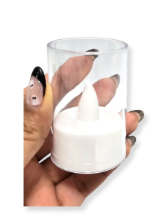 Vela Led Velitas Cálidas Deco Pilas Souvenir plastico - tienda online