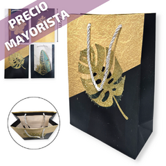 Bolsa Pack X6 Unidades Papel Regalo Estampada Hojas 24x17x8CM