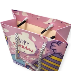 Bolsa Papel Regalo Estampada 15x12x6CM - pachos