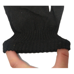 a Guante Mágico Elastizado Negro liso x12 Abrigo invierno